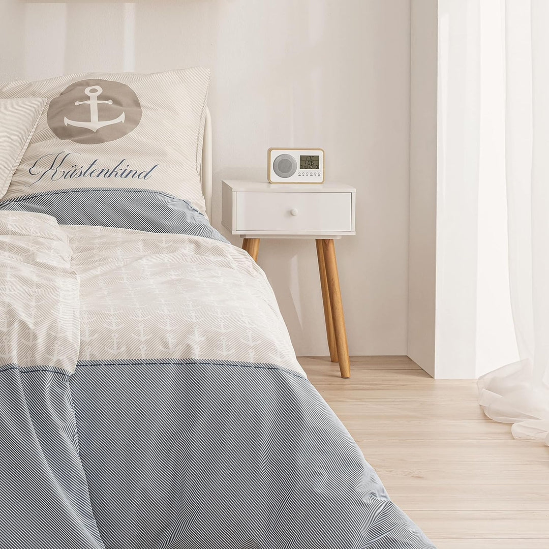 termana Anker Bettwäsche 135x200 · Bettwäsche-Set · Partner-Bettwäsche · KÜSTENKIND · Kissenbezug 80