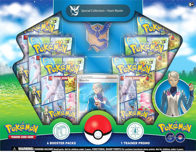 Pokémon TCG: GO Special Collection – Team Mystic (1 Folien-Promokarte, 1 Deluxe-Pin und 6 Booster-Pa