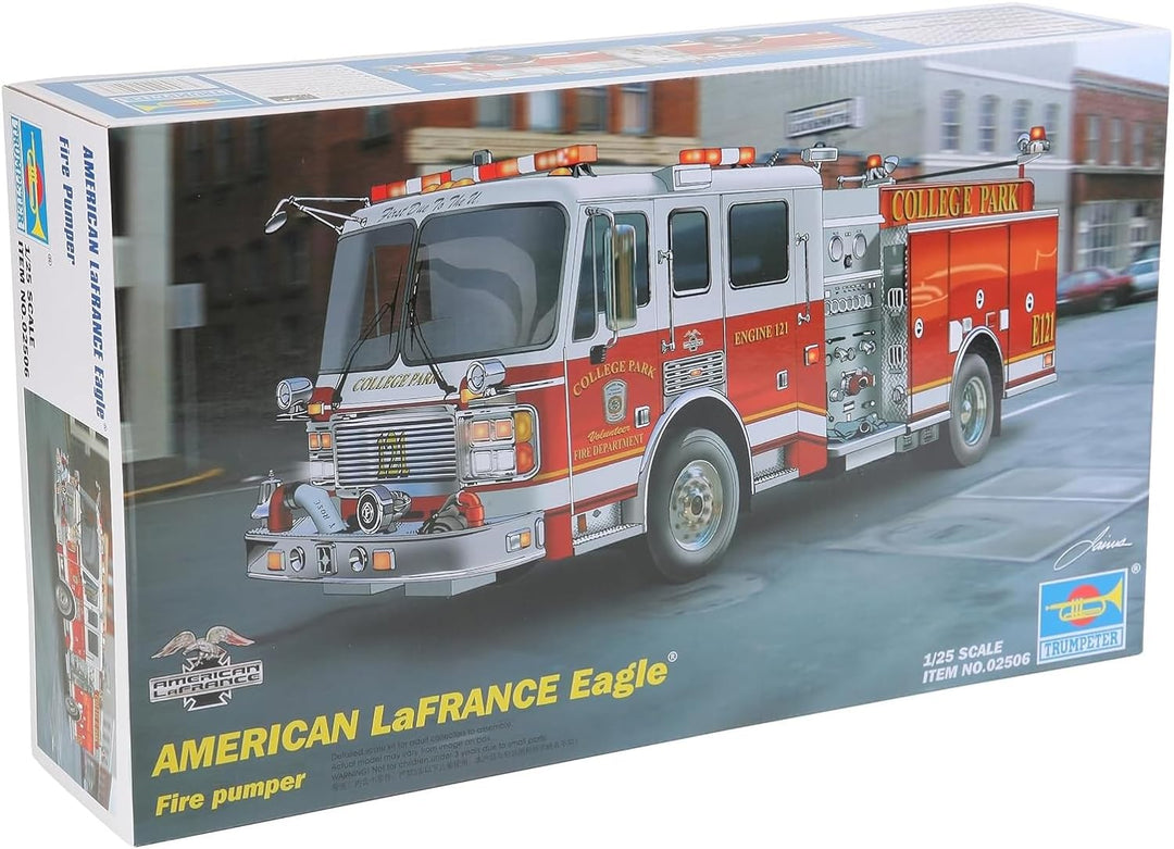 Trumpeter 02506 Modellbausatz American LaFrance Eagle Fire Pumper 2002