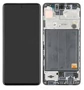 Handyteile24 LCD Display Bildschirm Touchscreen Schwarz für Samsung Galaxy A51 A515F - GH82-21669A G