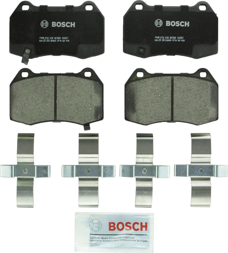 BOSCH BC960 QuietCast Premium-Keramik-Scheibenbremsbelagsatz, kompatibel mit Select Infiniti G35; Ni