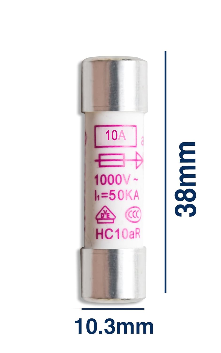PeakTech P 7530 Set Keramik Feinsicherung, 10 Ma/ 1000 V, 10, 3 x 38 mm, Multimeter, Audio und HIFI,