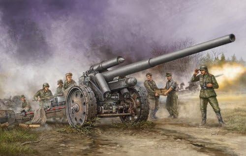 Trumpeter 02305 Modellbausatz German s.10cm K.18 Cannon