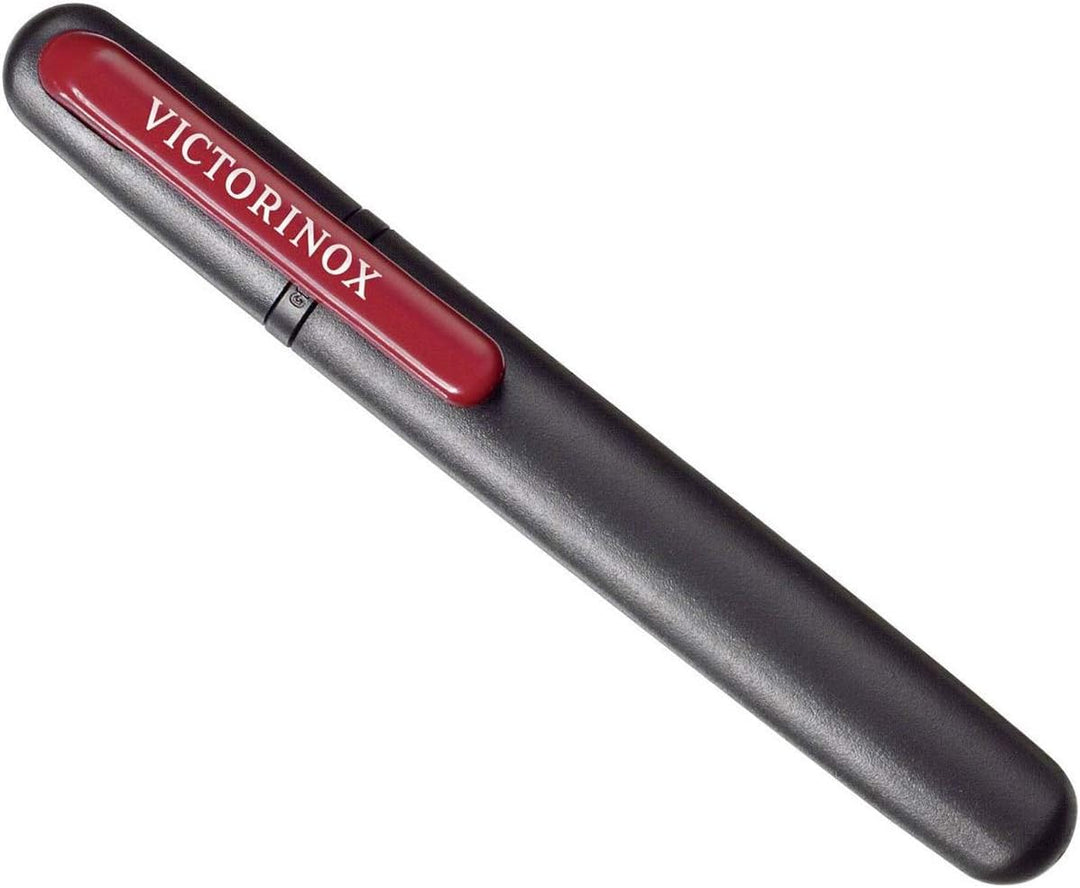 Victorinox Taschenmesser Ranger Grip 55 (12 Funktionen, Feststellklinge, Säge) rot/schwarz Bundle mi