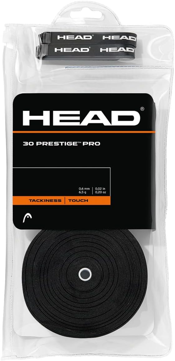HEAD 30 Prestige Pro Griffband Einheitsgrösse Schwarz, Einheitsgrösse Schwarz