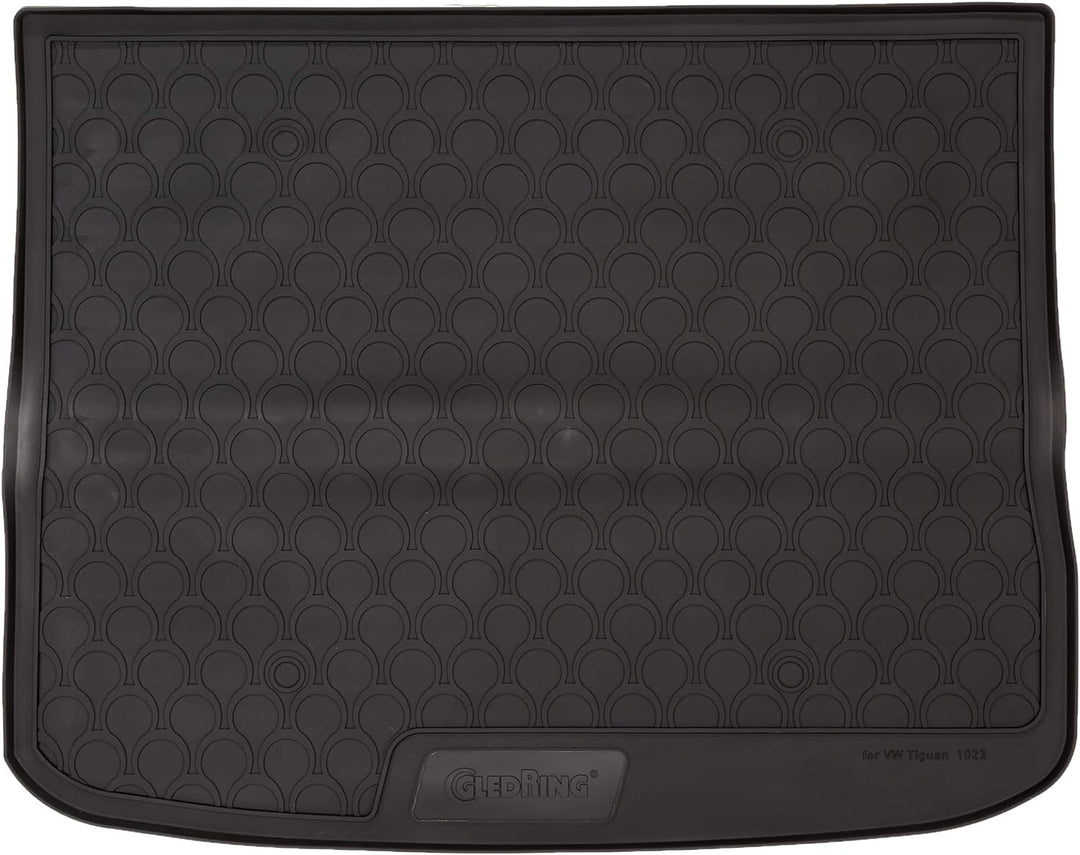Rubbasol (Gummi) Kofferraumwanne kompatibel mit Volkswagen Tiguan 2007-2016 (Höhe Ladeboden) Kofferr