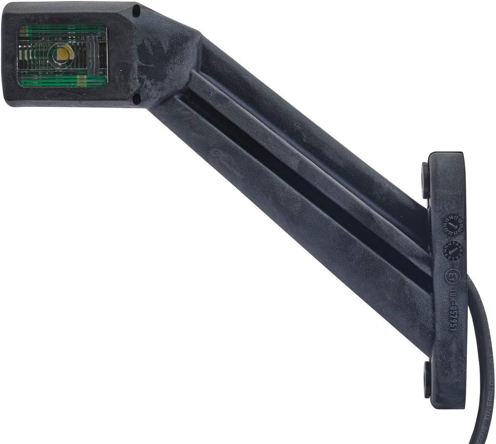 HELLA - Umrissleuchte - LED - 12/24V - Kabel: 500mm - Stecker: Quick Link - rechts/seitlicher Anbau
