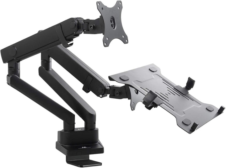 Maclean MC-813 Monitorhalter mit Gasfeder Laptop Halterung Tischhalterung Monitorarm Monitorständer
