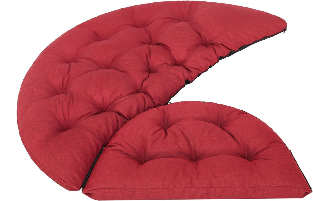 Bjird Hängesessel Kissen, Polster, Auflage für Polyrattan & Rattan Hängeschaukel, Sitzauflage für Hä