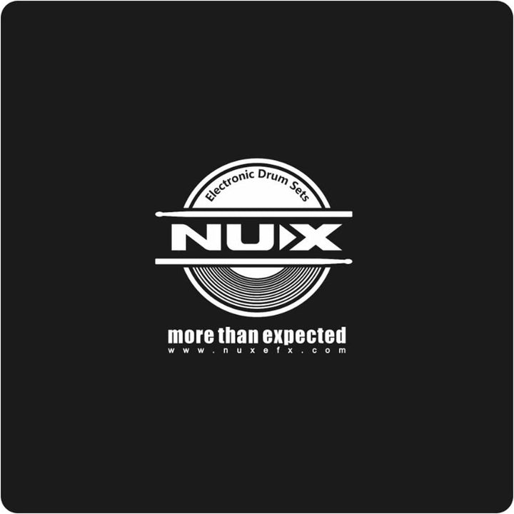Nux Schlagzeug-Teppich Drum-Rug 130x130cm Schwarz