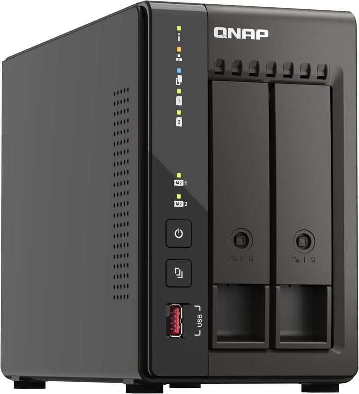 QNAP TS-253E-8G NAS System 2-Bay Enclosure Gehäuse, Enclosure Gehäuse