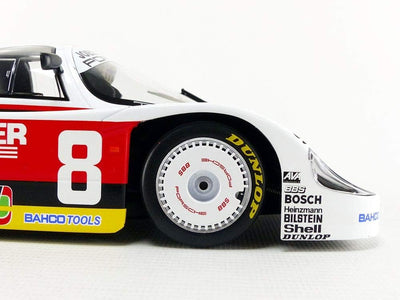 Minichamps 155836698 Porsche 956k Joest Racing Wollek/Serra/Johansson Automodell Spielzeug, Mehrfarb