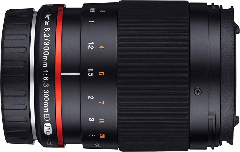 Samyang 881023 300mm F6.3 Objektiv für Anschluss Fuji X - schwarz schwarz Fuji X, schwarz Fuji X