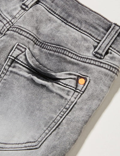 s.Oliver Jungen Jeans-Short, Brad Slim Fit 92 Grey/Black, 92 Grey/Black