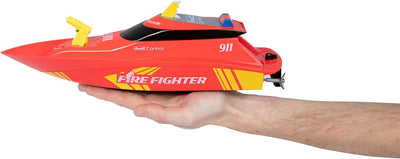 Revell Control Feuerlöschboot I Ferngesteuertes RC Boot I für junge und Erwachsene Feuerwehrmänner a