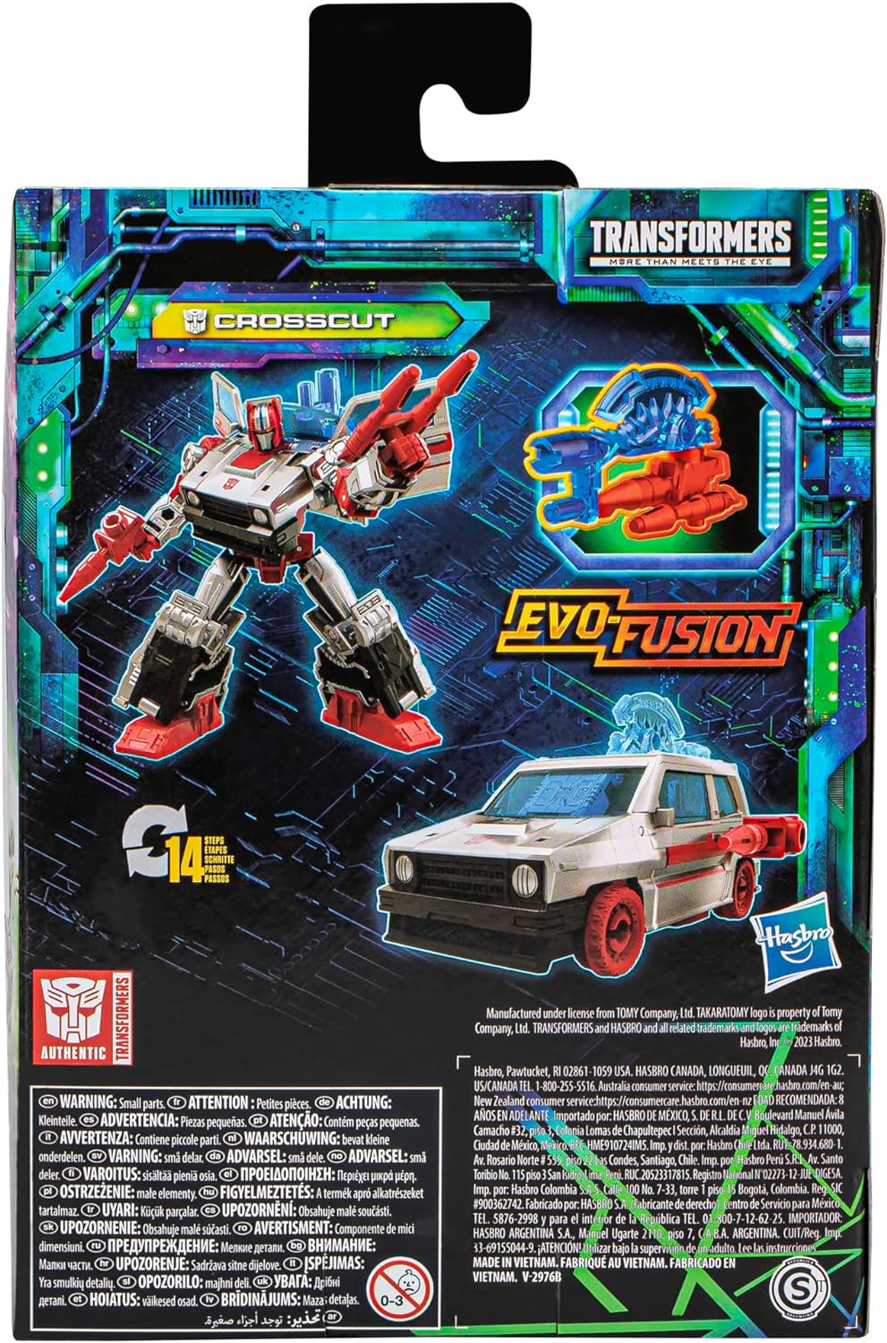 Transformers Legacy Evolution Deluxe-Klasse Crosscut, 14 cm grosse Action-Figur
