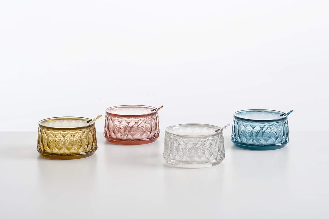 Kartell 01583E4 1583 Zuccheriera Jellies Family Zuckerdose, Durchgefärbtes oder transparentes thermo