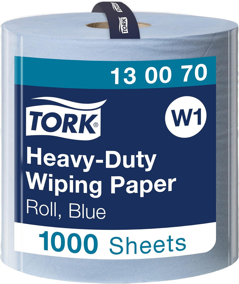 Tork 130070 Extra Starke Mehrzweck Papierwischtücher für W1 Bodenständer- und Wandhalter-System / 2-