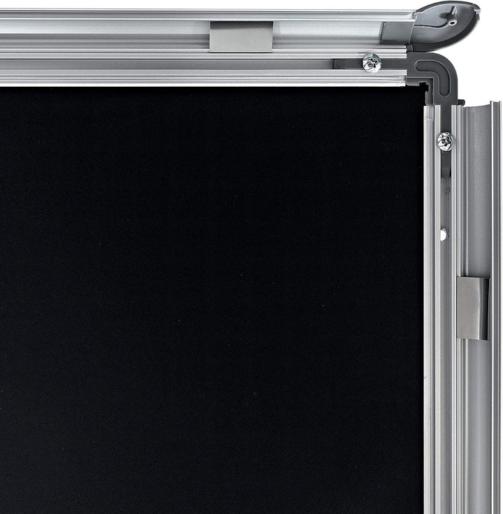 Nobo Premium Plus Tafeleinsatz für Plakatständer und Plakatrahmen, Grösse A1, Kreidetafel mit abwisc