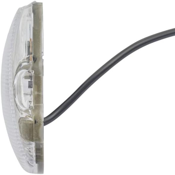 HELLA - Nebelschlussleuchte - EuroLED - LED - 12/24V - Anbau - Lichtscheibenfarbe: glasklar - Kabel: