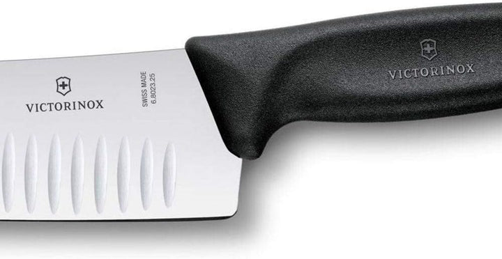 Victorinox, Swiss Classic, Profi Tranchiermesser, Extra Scharfe Klinge, Kullenschliff, 25 cm, Robust