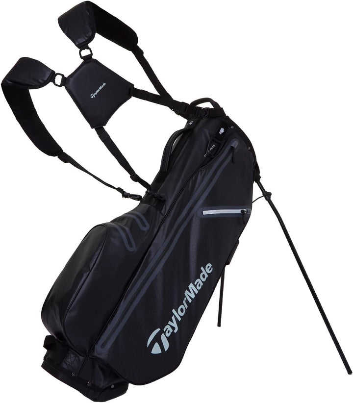 TaylorMade Golf Flextech Waterproof Stand Bag Schwarz, Schwarz