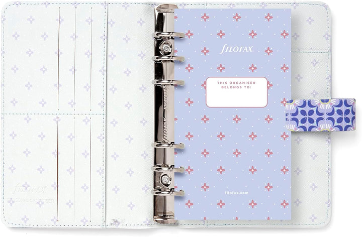 Filofax Mediterraner Organizer, Blau Personal, Personal