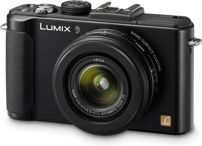 Panasonic Lumix DMC-LX7EG-K Kompaktkamera (10 Megapixel, 3.8-fach opt. Zoom, 7,6 cm (3 Zoll) Display