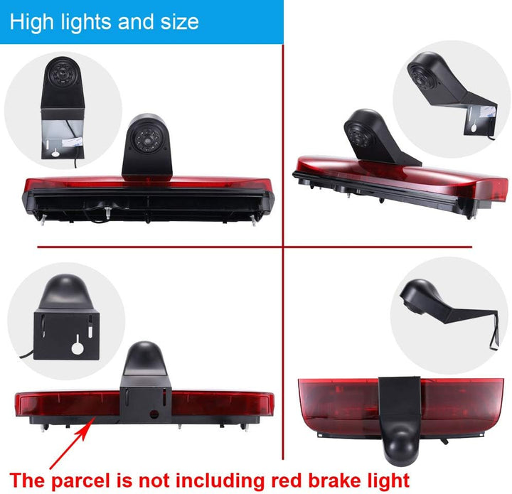 Auto Bremsleuchte Rückfahrkamera Van Transporter Bremslicht für Ford Transit Connect 2014-2017 Van B