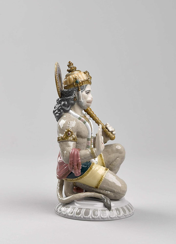 LLADRÓ Figur Hanuman. Hanuman. Porzellan.