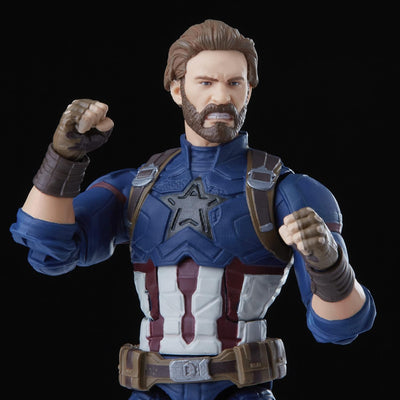 Hasbro Marvel Legends Series 15 cm grosse Captain America Action-Figur, Charakter aus der Infinity S