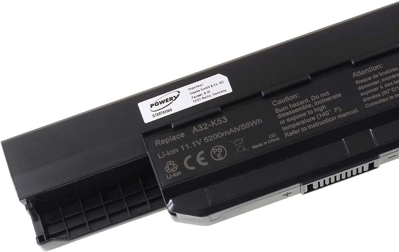 Akku für Asus K43 Serie, 10,8V, Li-Ion