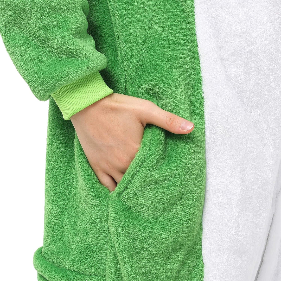 Katara 1744 (30+ Designs) Frosch-Kostüm Kröte, Unisex Onesie/ Pyjama-Qualität für Erwachsene & Teena
