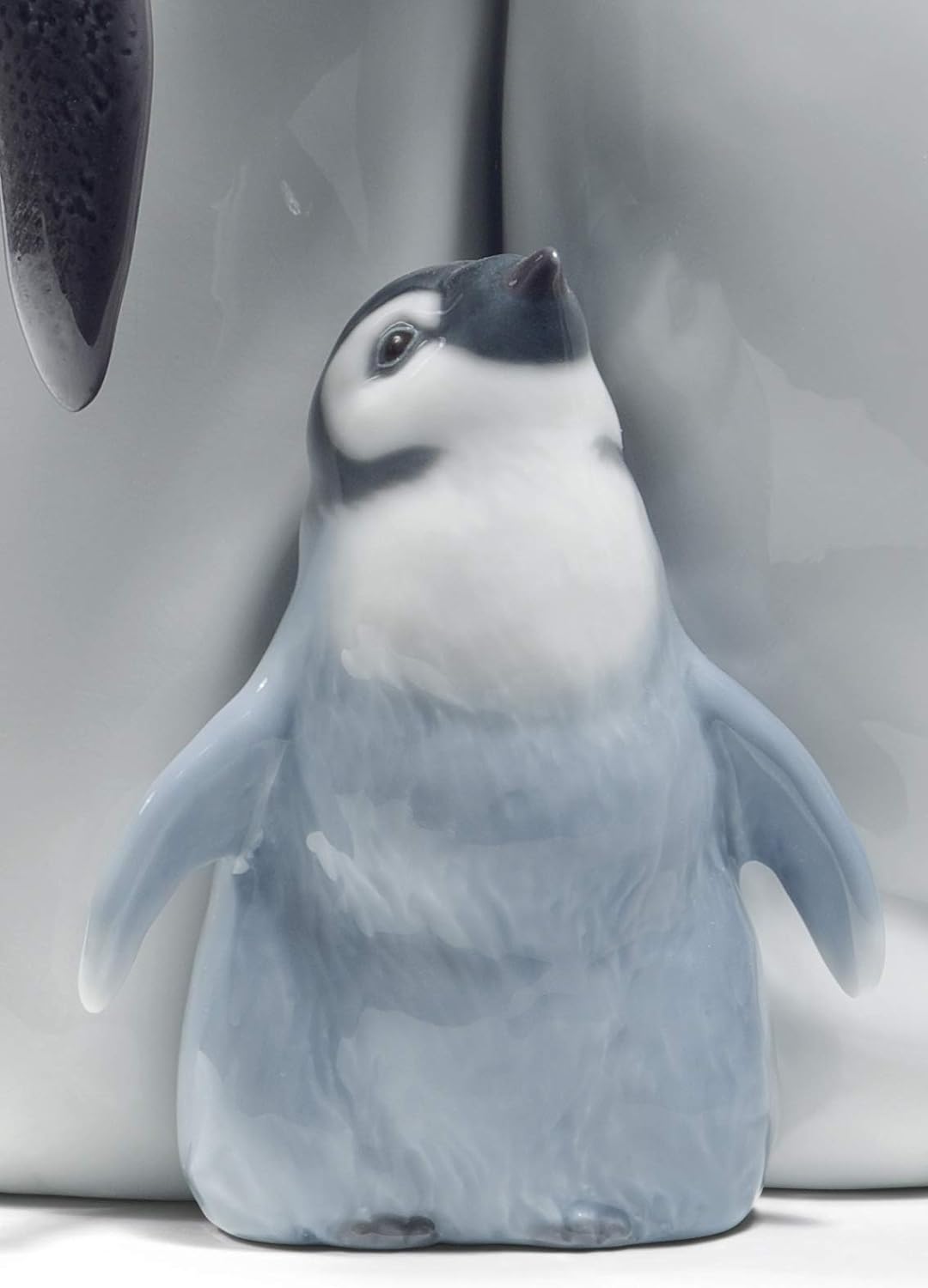 LLADRÓ Figur Pinguinfamilie. Pinguin. Porzellan.