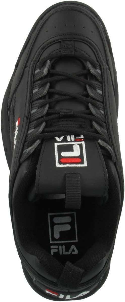 FILA Damen Disruptor Wmn Sneaker Sneaker Schwarz Black Black 12v 38 EU, Sneaker Schwarz Black Black