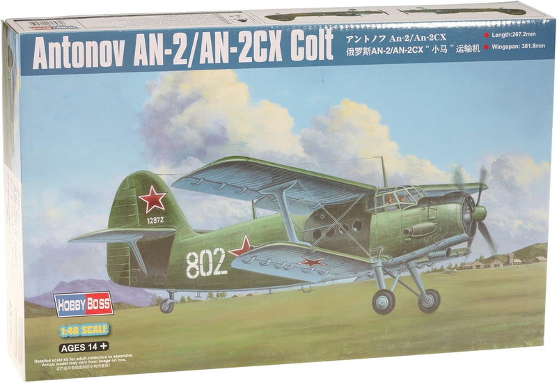 Hobby Boss 81705 Modellbausatz Antonov AN-2/AN-2CX Colt