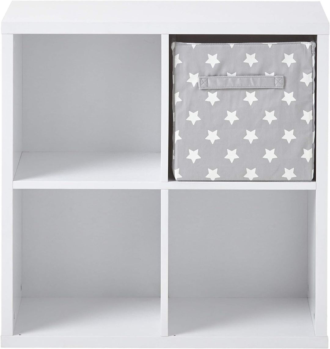 Vertbaudet Kinder Regalelement mit 4 Fächern weiss ONE Size ONE SIZE Weiss, ONE SIZE Weiss