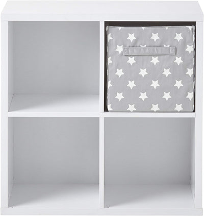 Vertbaudet Kinder Regalelement mit 4 Fächern weiss ONE Size ONE SIZE Weiss, ONE SIZE Weiss