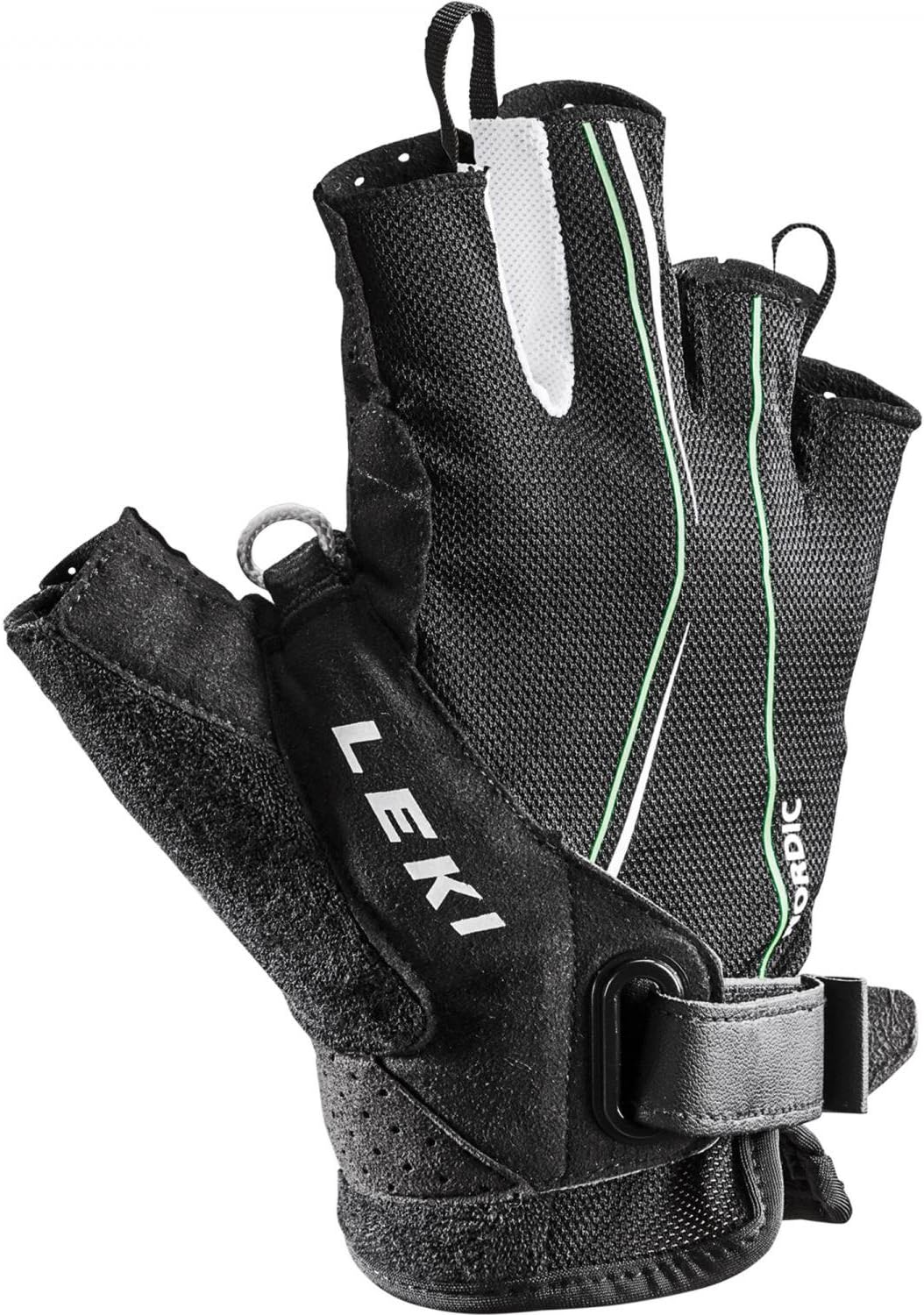 LEKI Sports Skistock 8 Black-white, 8 Black-white