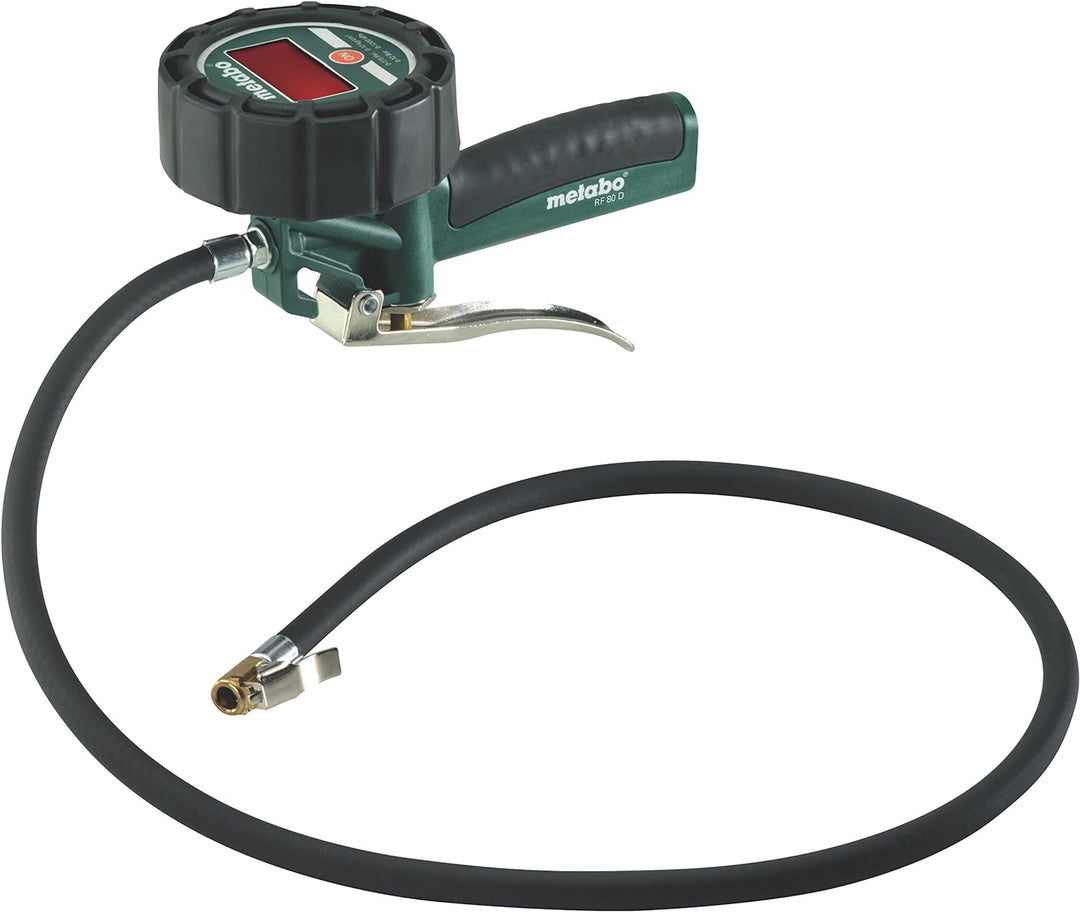 Metabo Druckluft-Reifenfüllmessgerät RF 80 D (602236000) Karton, Arbeitsdruck: 0.5 - 12 bar, Schlauc