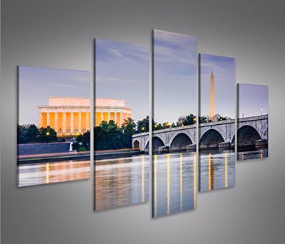 islandburner Bild Bilder auf Leinwand Washington DC MF XXL Poster Leinwandbild Wandbild Dekoartikel