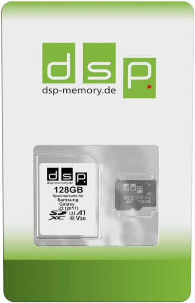128GB Speicherkarte (A1, V30, U3) für Samsung Galaxy J3 (2017) 128GB A1, V30, U3, 128GB A1, V30, U3