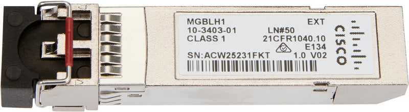 Cisco MGBLH1 SFP-Transceiver mit Gigabit-Ethernet (GbE) 1000Base-LH Mini-GBIC (MGBLH1)