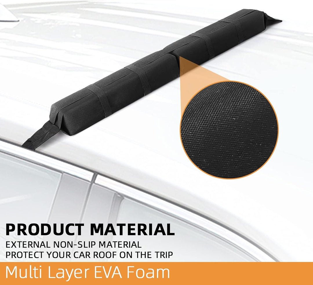 Weiche Gepäckträger Dachgepäckträger - Universal Auto Gepäckträger Pad für Kajak Surfboard Kanu Snow