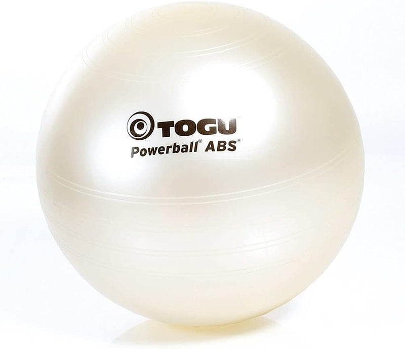 TOGU Gymnastikball Powerball ABS (Berstsicher) 55 cm pearl, 55 cm pearl