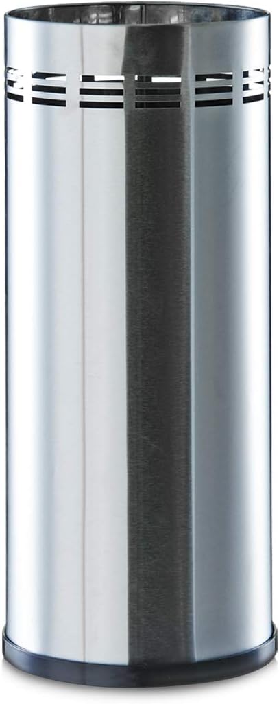 Zeller 13011 Schrimständer, Durchmesser 21 x 50 cm, Edelstahl Silber, Silber