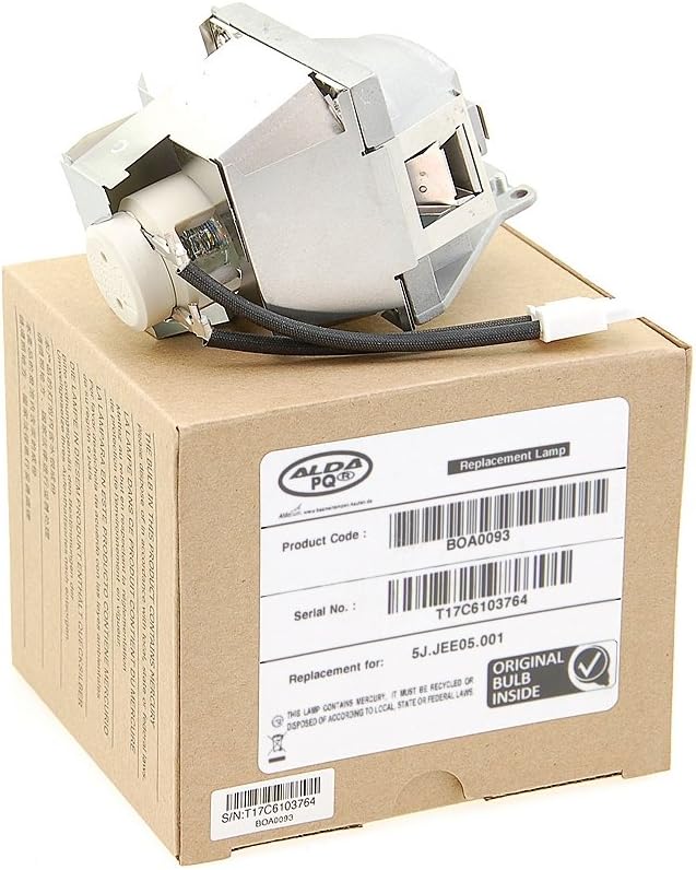 Alda PQ Professionell, Beamerlampe kompatibel mit 5J.JEE05.001 für BENQ W1110, W2000 Projektoren