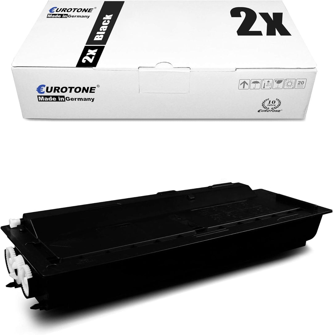 2X Müller Printware Toner für Kyocera FS 6025 6030 6525 6530 MFP ersetzt 1T02K30NL0 TK475 2x Black,