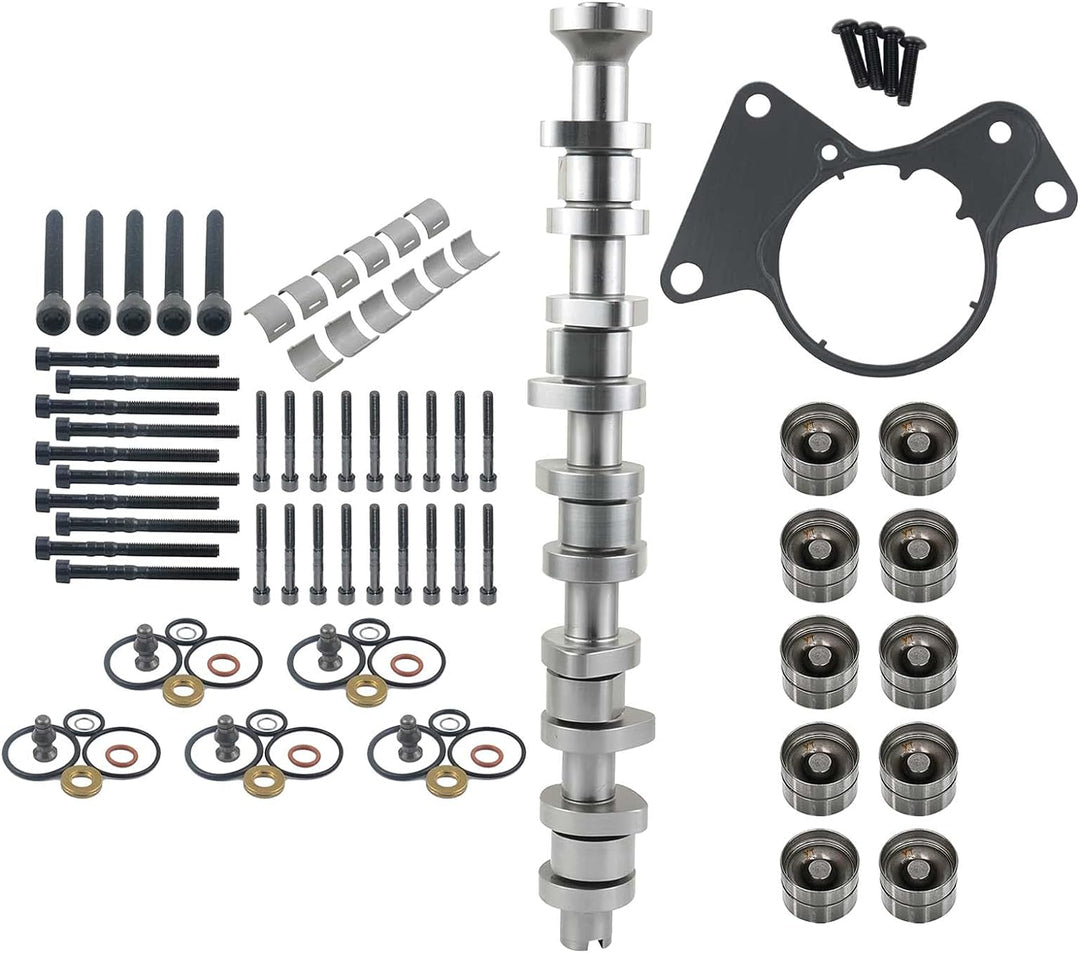 SSFL Nockenwelle + Nockenlagersatz Kompatibel mit Transporter V T5 2.5 TDI AXD AXE BAC BLK 038103673