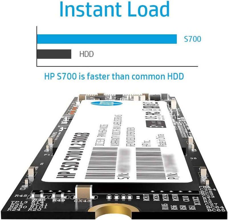 SSD M.2 500GB HP compatible S700 M.2 (2280) S700 500GB, M.2 (2280) S700 500GB